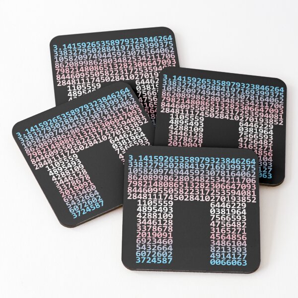 Item preview, First 314 digits of PI (rainbow, LGBT, trans) designed and sold by owlgeek.