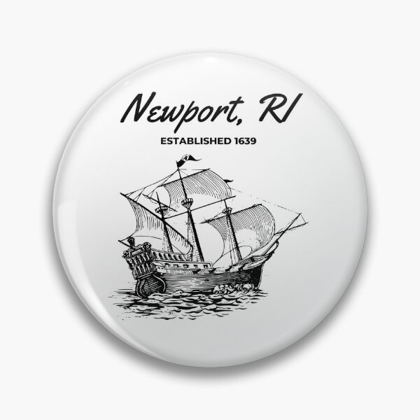 Item preview, Newport Rhode Island Established 1639 Vintage Sailboat Nautical Design designed and sold by Moriarty's Digital Visions.
