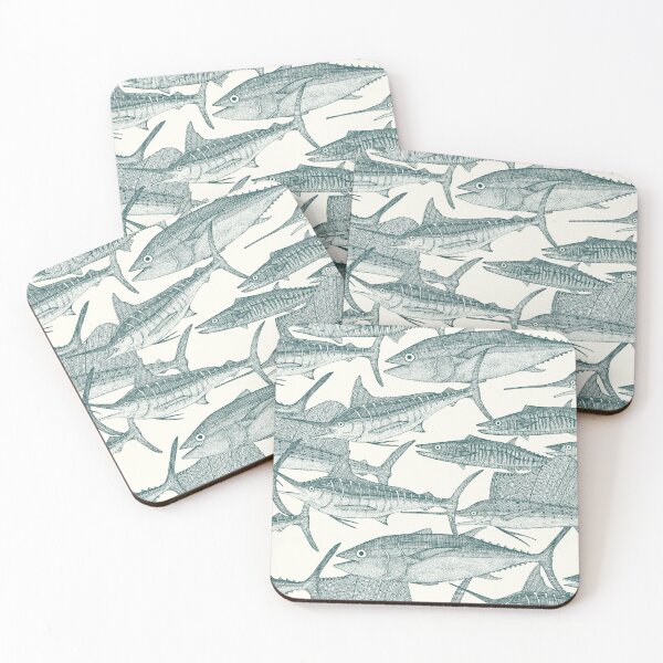 Item preview, Atlantic fish jade designed and sold by scrummy.