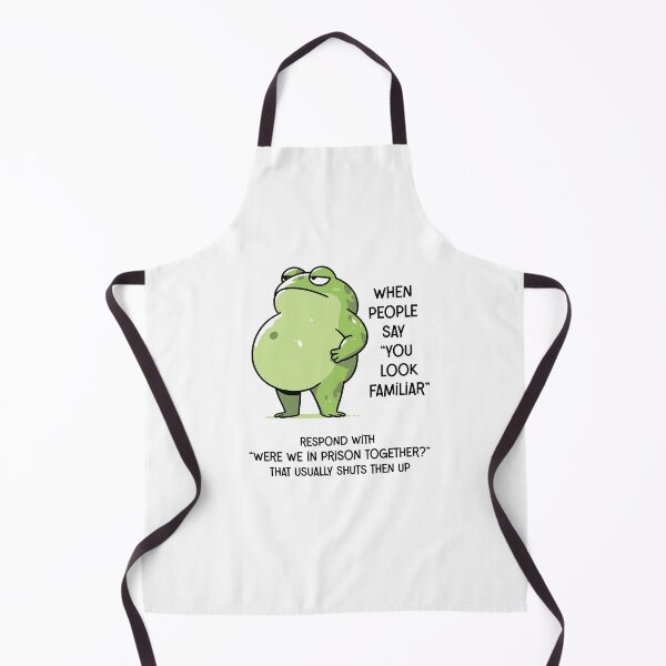 Item preview, Frog - Were We in Prison Together? End awkward public conversations designed and sold by WigOutlet.