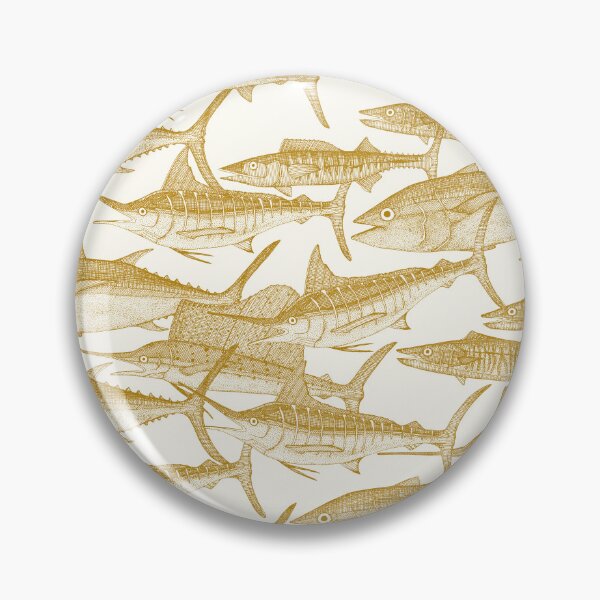 Item preview, Atlantic fish gold designed and sold by scrummy.