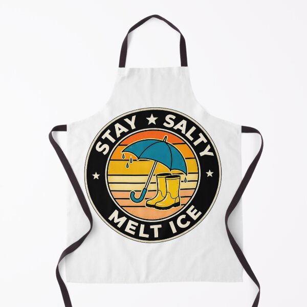 Item preview, Stay Salty Melt Ice Retro Snow Removal Winter Gear designed and sold by graphixpolash.