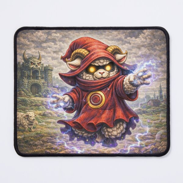 Item preview, Or-Baa, Sheep Sorcerer of Pure Pasture Power | Sheep-Man Sheepism Parody designed and sold by Thpoar.