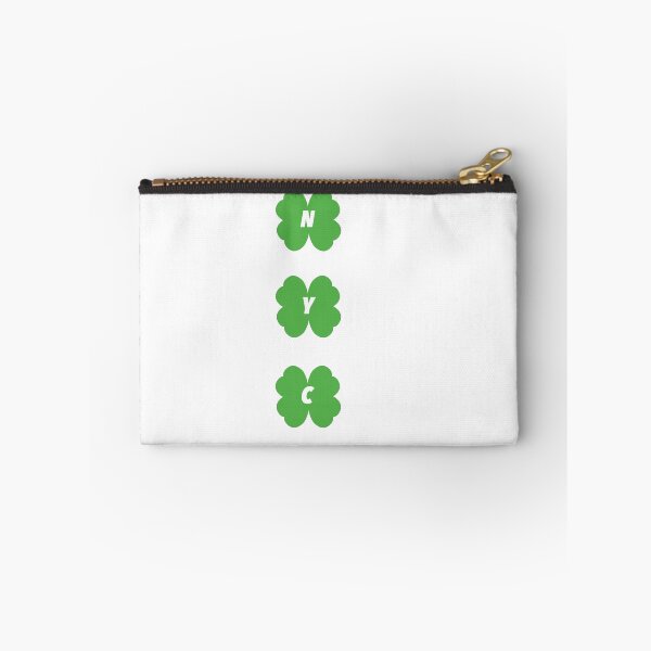 Item preview, NYC white four leaf clover st patricks day special v1 designed and sold by Mozart3.