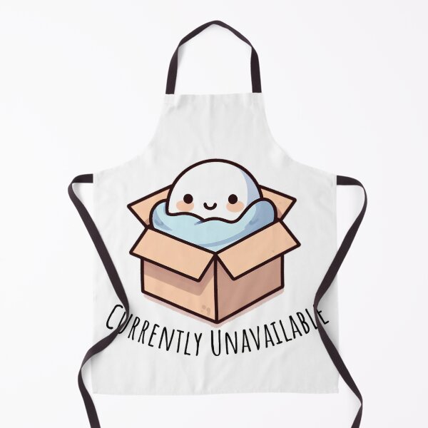 Item preview, Cute Ghost Hiding In Box Illustration designed and sold by Funny Little Things.