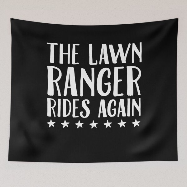 Item preview, The Lawn Ranger Rides Again - Lawn Mowing designed and sold by Captain Mood.
