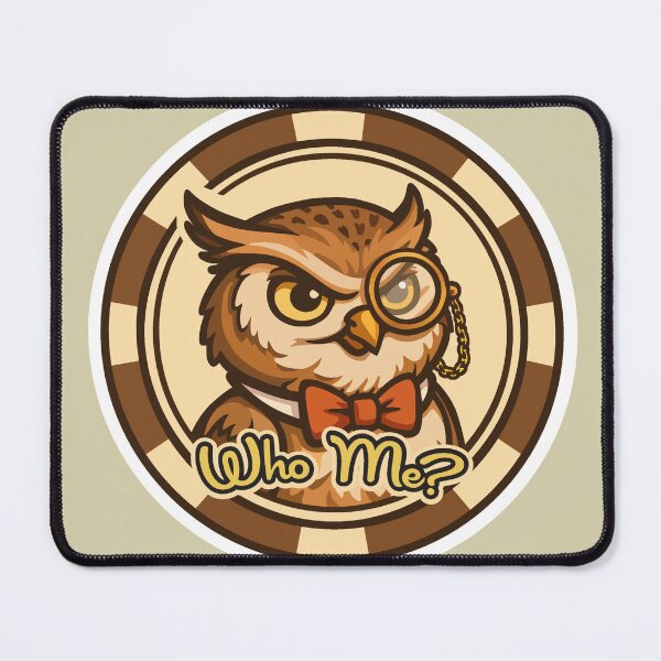 Item preview, Owl Poker Chip designed and sold by SquishyKitkat.