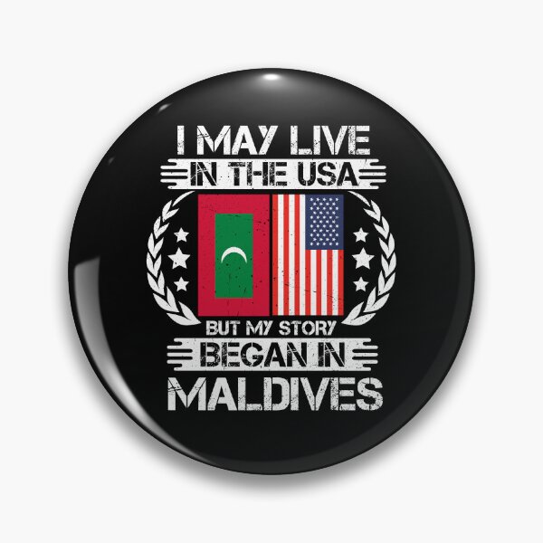 Item preview, I May Live In The USA But My Story Began In Maldives  designed and sold by CosmoKitsch.