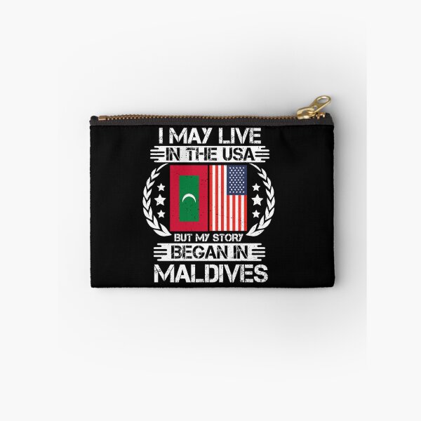 Item preview, I May Live In The USA But My Story Began In Maldives  designed and sold by CosmoKitsch.