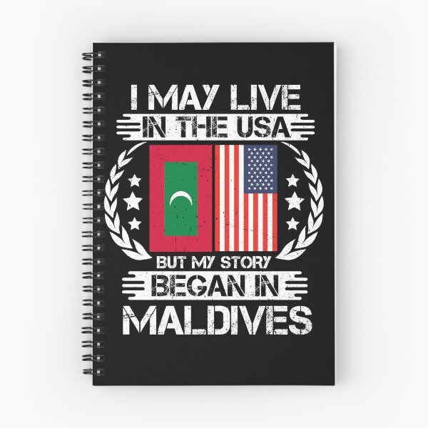 Item preview, I May Live In The USA But My Story Began In Maldives  designed and sold by CosmoKitsch.