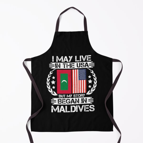 Item preview, I May Live In The USA But My Story Began In Maldives  designed and sold by CosmoKitsch.