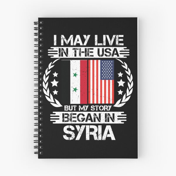 Item preview, I May Live In The USA But My Story Began In Syria designed and sold by CosmoKitsch.