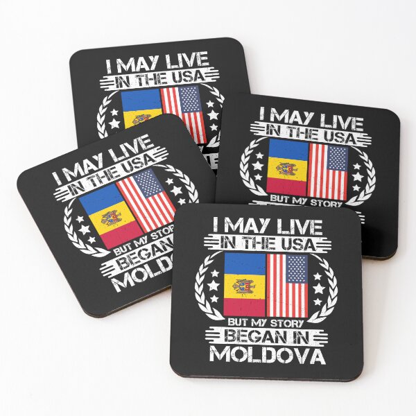 Item preview, I May Live In The USA But My Story Began In Moldova designed and sold by CosmoKitsch.