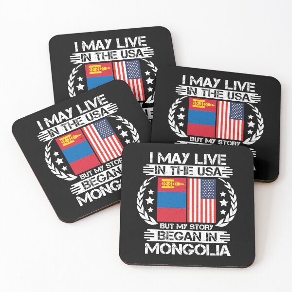Item preview, I May Live In The USA But My Story Began In Mongolia  designed and sold by CosmoKitsch.