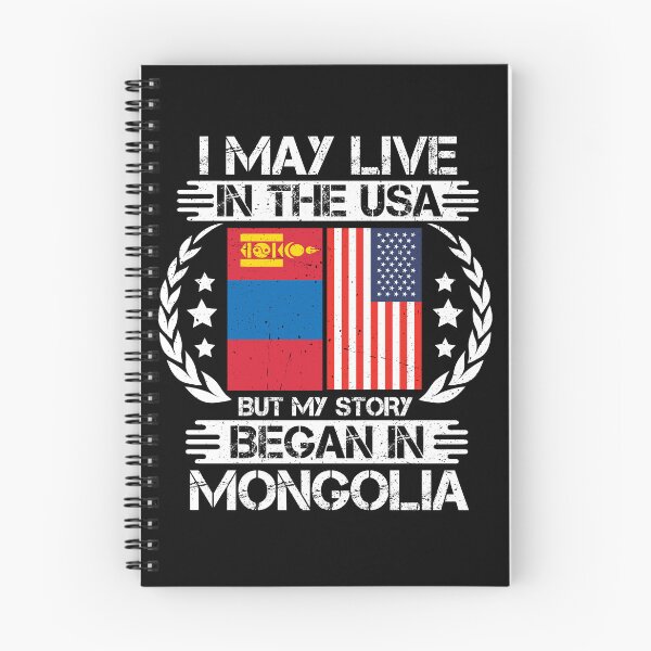 Item preview, I May Live In The USA But My Story Began In Mongolia  designed and sold by CosmoKitsch.
