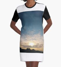 Sunlight, Coney Island Beach, #Sunlight, #Coney, #Island, #Beach, #ConeyIsland, #ConeyIslandBeach Graphic T-Shirt Dress