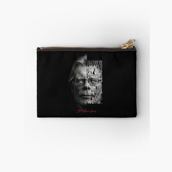 Item preview, Stephen King Split Face Quote Poster designed and sold by Enea Kelo.