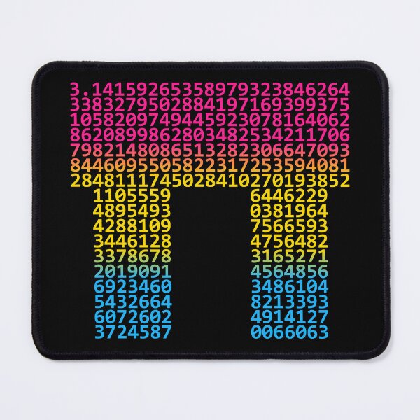 Item preview, First 314 digits of PI (rainbow, LGBT, pan) designed and sold by owlgeek.