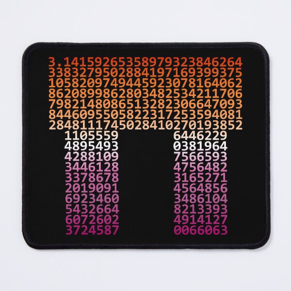 Item preview, First 314 digits of PI (rainbow, LGBT, lesbian) designed and sold by owlgeek.