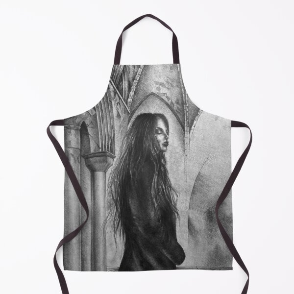 Item preview, She Who Walks Between Shadows, 50 x 70 cm, graphite pencil on paper, 2026 designed and sold by oanaunciuleanu.