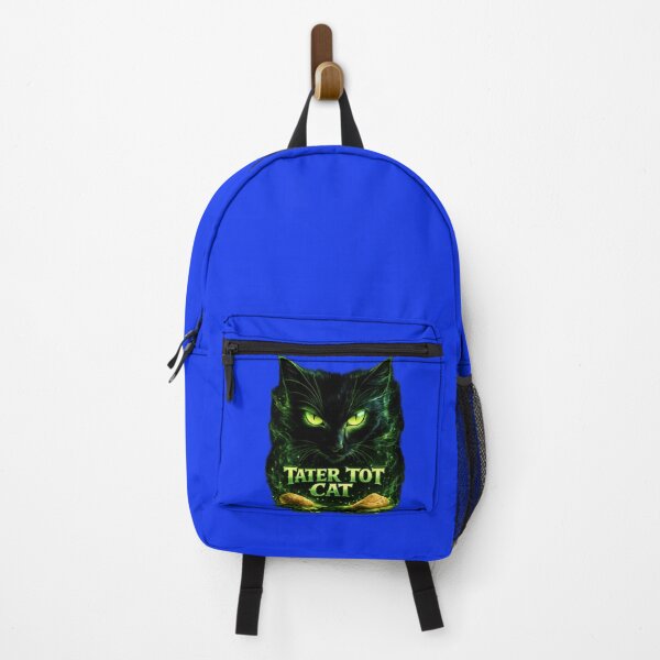 Item preview, Tater Tot Cat – Neon Green Eyes Black Cat | Funny Cat Lover Graphic designed and sold by CatLovers Studio.