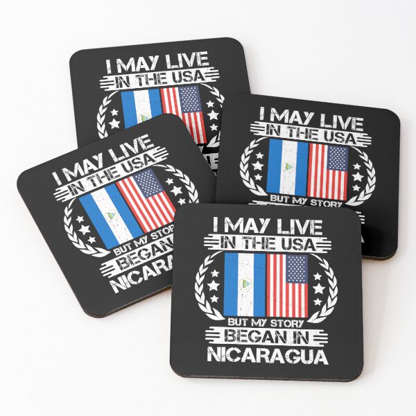 Item preview, I May Live In The USA But My Story Began In Nicaragua    designed and sold by CosmoKitsch.