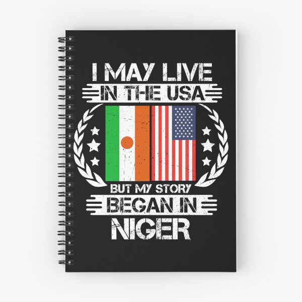 Item preview, I May Live In The USA But My Story Began In Niger  designed and sold by CosmoKitsch.