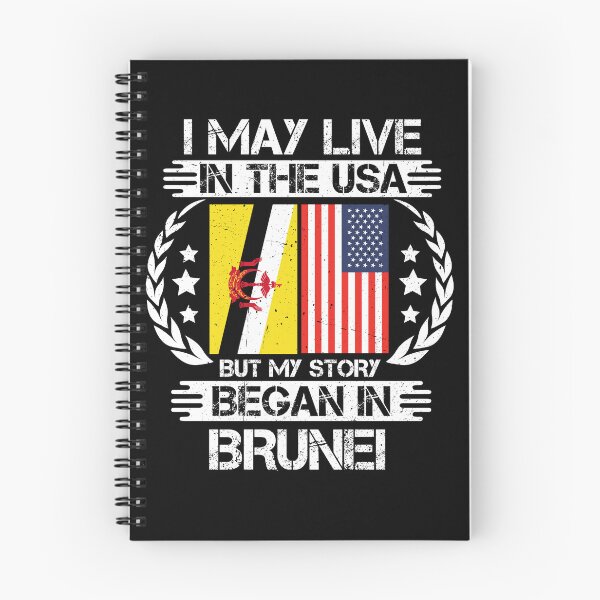 Item preview, I May Live In The USA But My Story Began In Brunei designed and sold by CosmoKitsch.