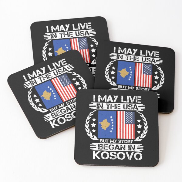 Item preview, I May Live In The USA But My Story Began In Kosovo  designed and sold by CosmoKitsch.