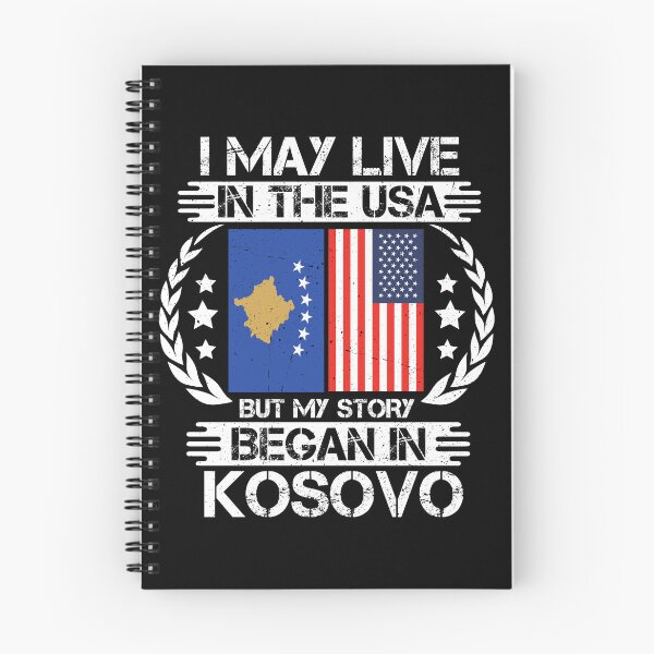 Item preview, I May Live In The USA But My Story Began In Kosovo  designed and sold by CosmoKitsch.