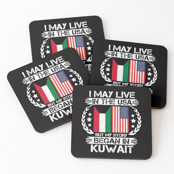 Item preview, I May Live In The USA But My Story Began In Kuwait   designed and sold by CosmoKitsch.