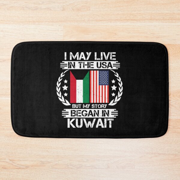 Item preview, I May Live In The USA But My Story Began In Kuwait   designed and sold by CosmoKitsch.
