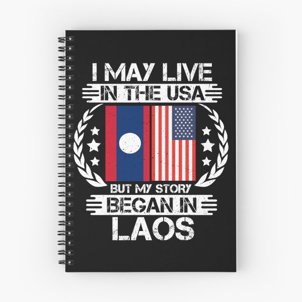 Item preview, I May Live In The USA But My Story Began In Laos  designed and sold by CosmoKitsch.