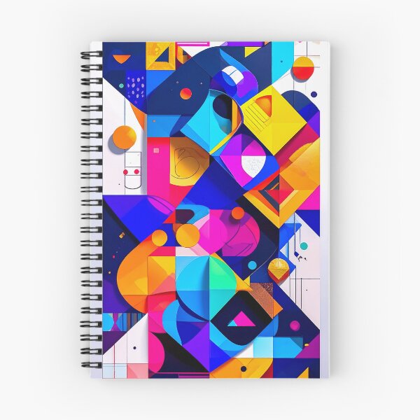 Item preview, Abstract Geometric Composition – Color Structure designed and sold by NizuCaCi.