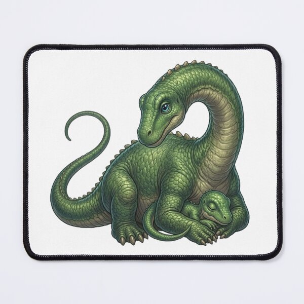 Item preview, Diplodocus mother and baby: The long-necked peaceful giant designed and sold by CHRIST5000.