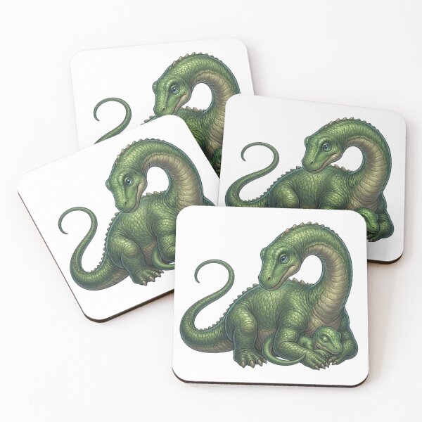Item preview, Diplodocus mother and baby: The long-necked peaceful giant designed and sold by CHRIST5000.