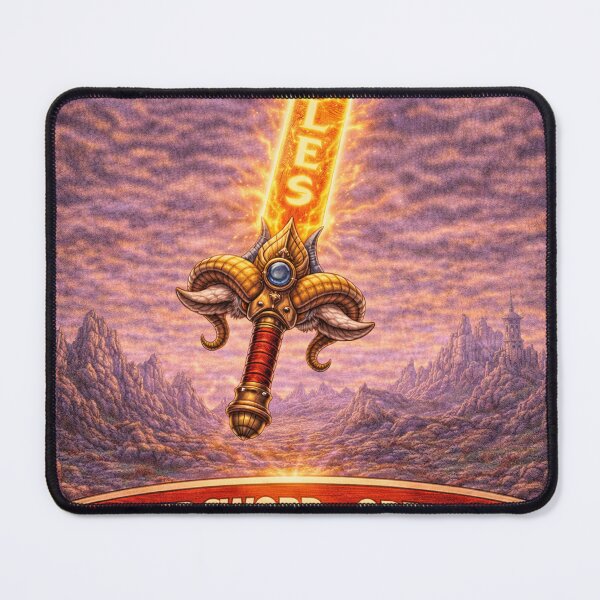 Item preview, Power Sword of Obedience, “RULES” Blade Relic | Sheep-Man Sheepism Parody designed and sold by Thpoar.
