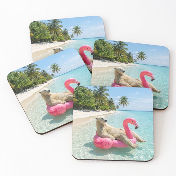 Item preview, Polar Bear in Paradise designed and sold by Tridentulus.