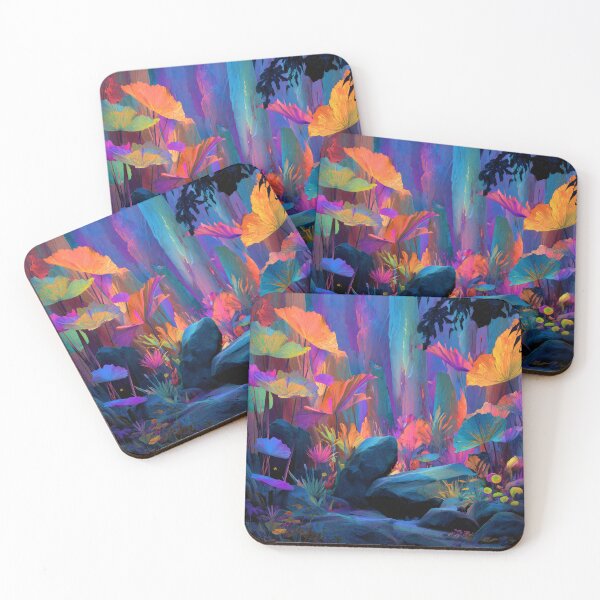 Item preview, Neon Dream Forest Garden designed and sold by LuminousFoundry.