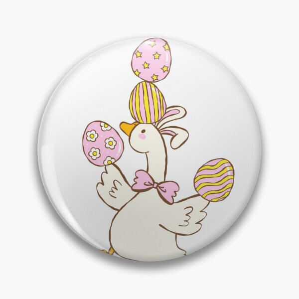 Item preview, Silly Rabbit Easter Goose with Baskets Sticker Pack designed and sold by AnimaliaStar.