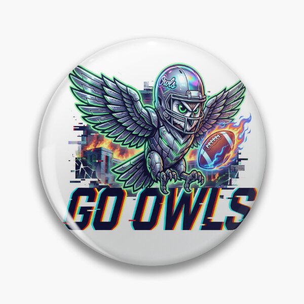 Item preview, Legendary Owl Rising From Flames – Emotional Go Owls Mascot Sticker designed and sold by ARTCREATESHOP.