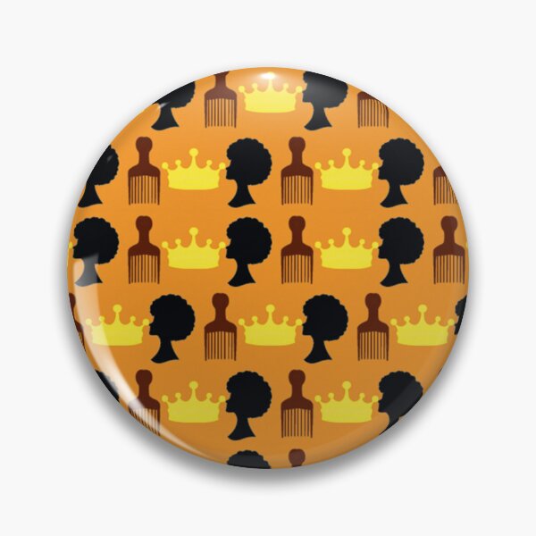 Item preview, Crowned Afro Orange designed and sold by alicedesigns02.