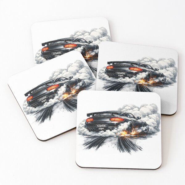 Item preview, Full Throttle Burnout – High-Speed Sports Car Design designed and sold by darkan1.