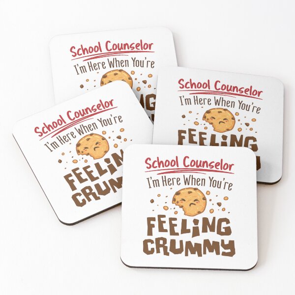 Item preview, School Counselor I'm Here When You're Feeling Crummy designed and sold by jaygo.