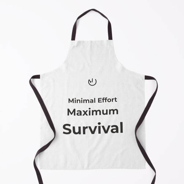 Item preview, Minimal Effort Maximum Survival – Funny Office Humor Minimalist Design designed and sold by mostly_offline.