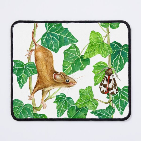 Item preview, mouse and tigermoths designed and sold by peaceofwork.