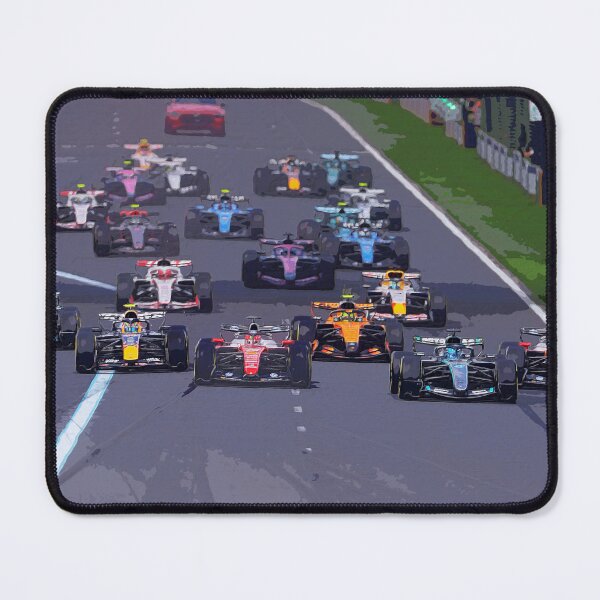 Item preview, Start of the 2026 F1 season at Albert Park Australia watercolor designed and sold by Rodissimus1984.