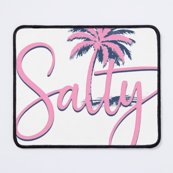 Item preview, Salty Beach Pink Palm Tree Tropical Summer Vacation Design designed and sold by Lifestyle Fashions Shop.