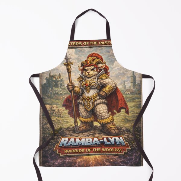 Item preview, Ramba-Lyn, Warrior of the Woolds | Sheep-Man Sheepism Parody designed and sold by Thpoar.
