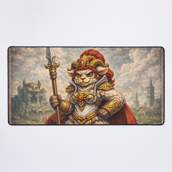 Item preview, Ramba-Lyn, Warrior of the Woolds | Sheep-Man Sheepism Parody designed and sold by Thpoar.